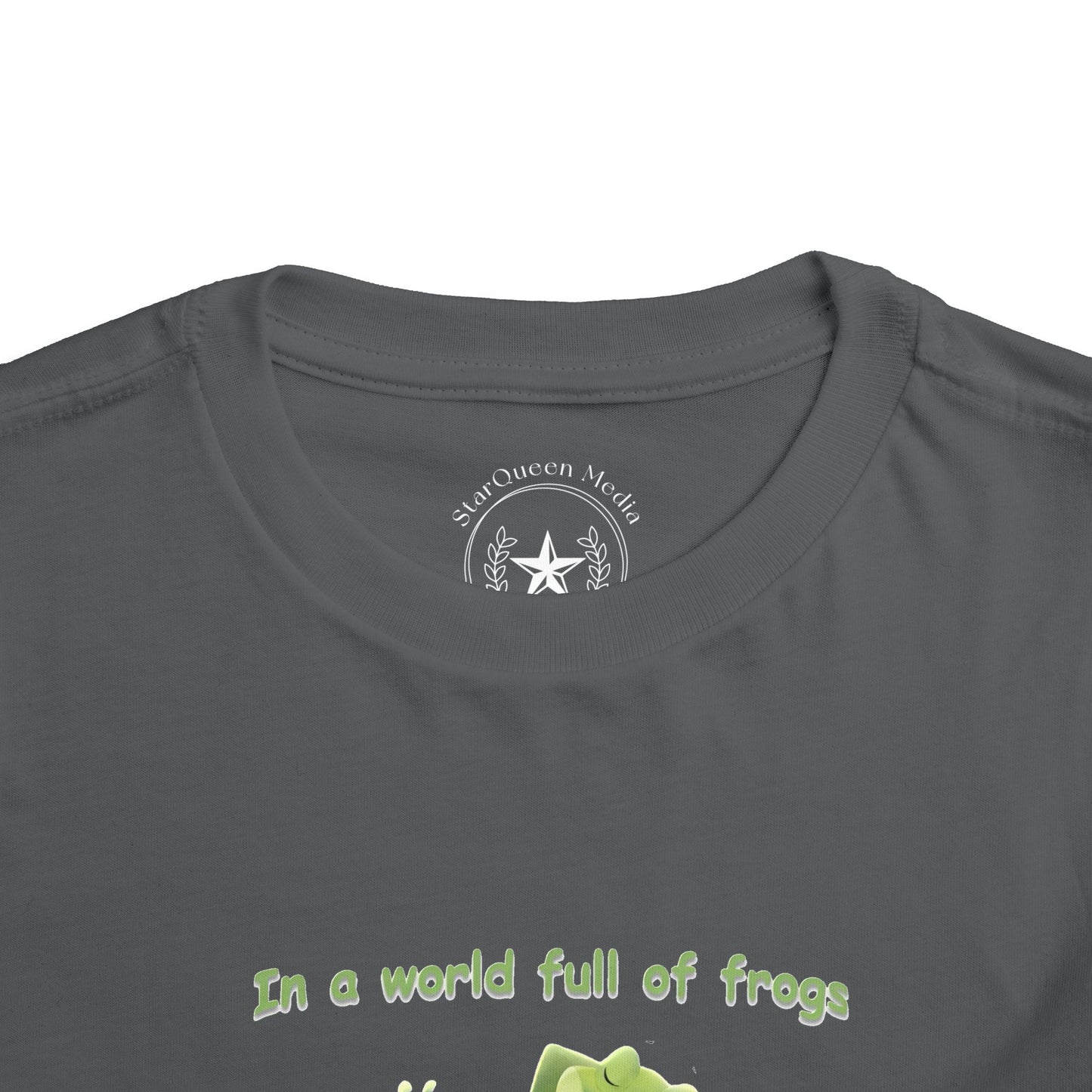 "In a World Full of Frogs Be a Prince" t-shirt — Abby's Fairytales