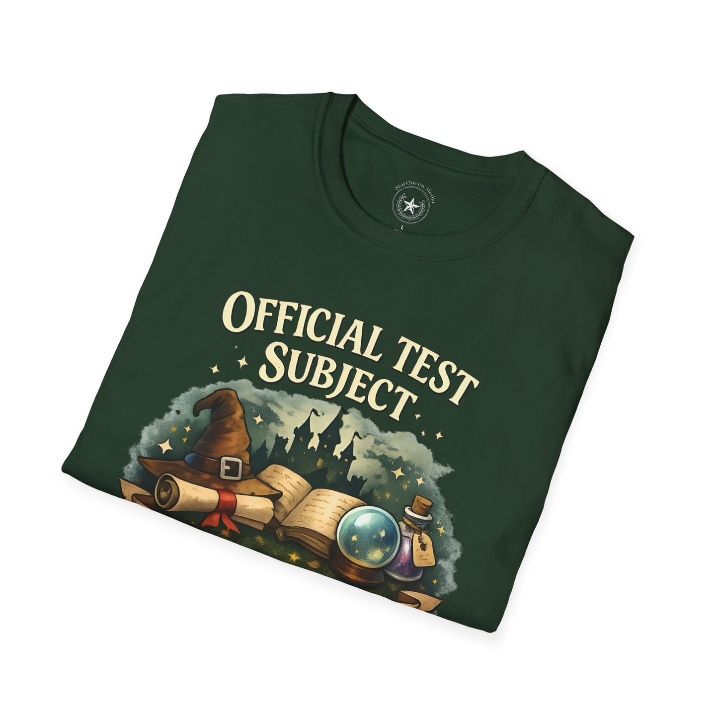 Official Test Subject T-Shirt — "I Survived the Quest for Knowledge" Adventure Tee