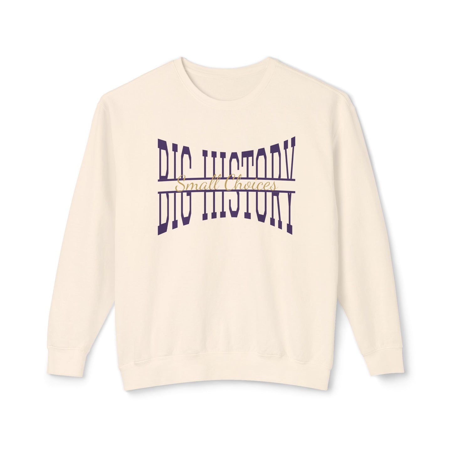 Small Choices, BIG HISTORY Sweatshirt — Archer Academy