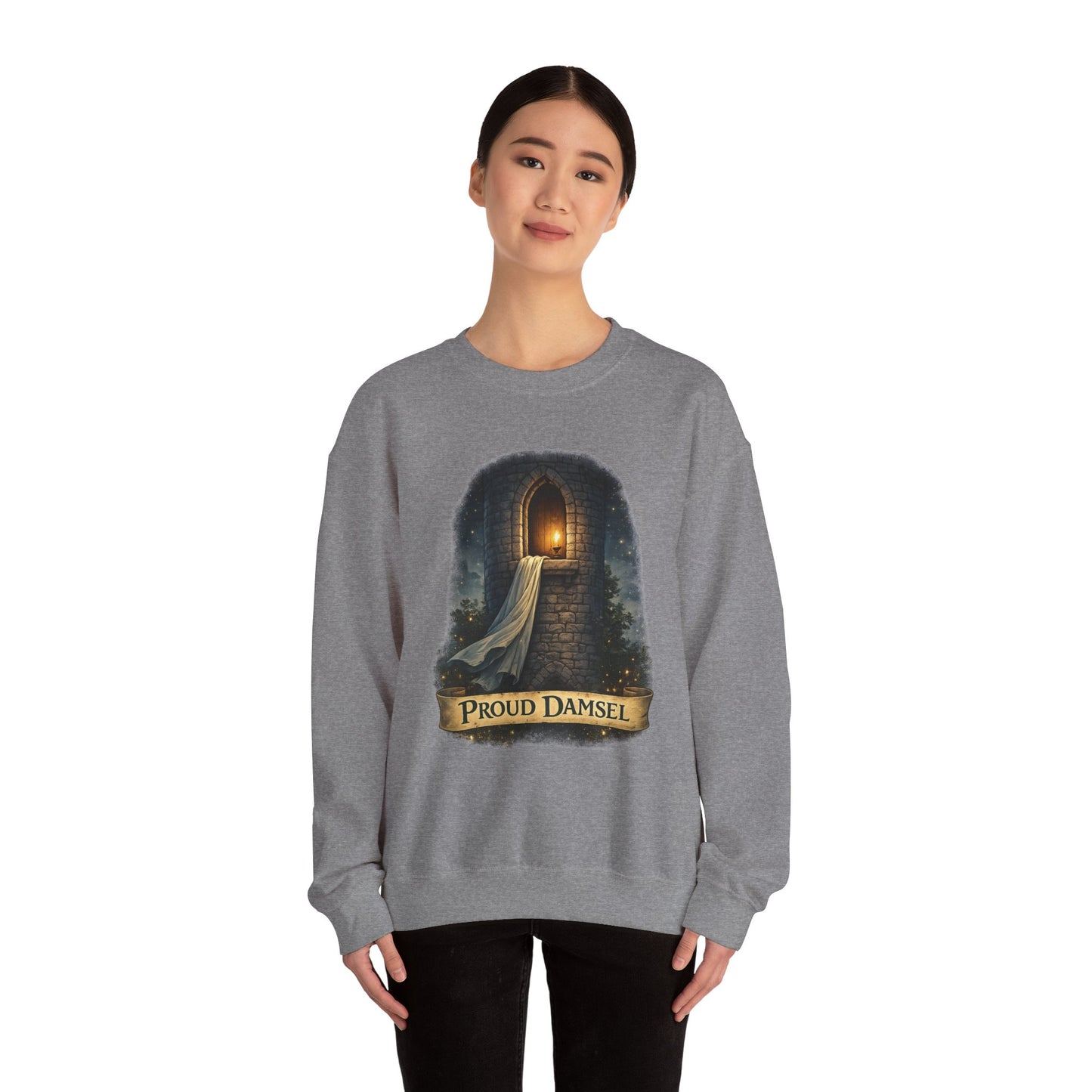 “Proud Damsel" Crewneck Sweatshirt — Fairytale Life