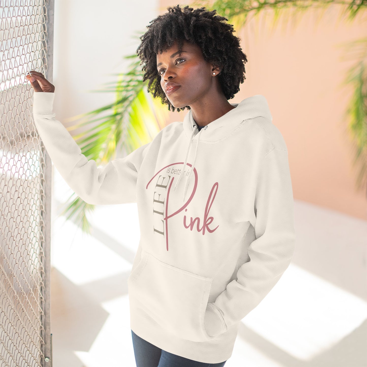 Life in Pink Hoodie — Growing Together