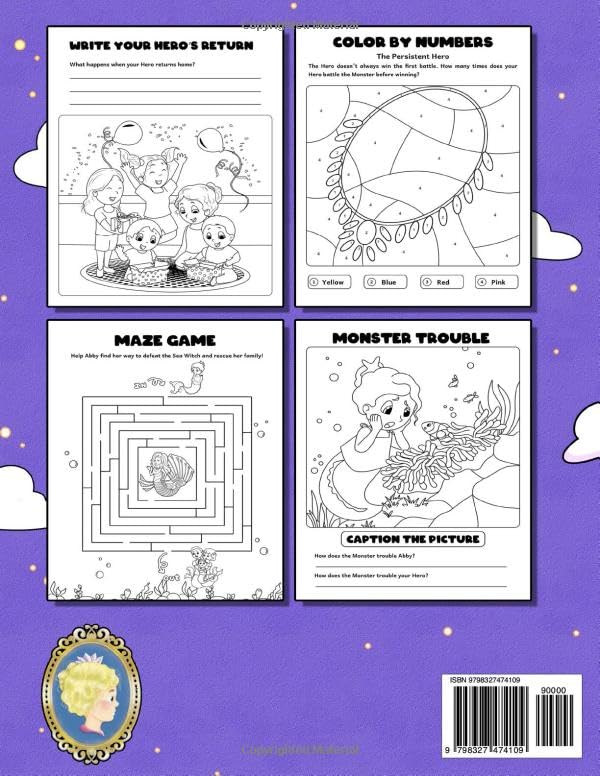 Overcoming the Monster: An Abby's Fairytale Workbook designed to each children to write and tell stories